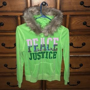 Girls Justice top